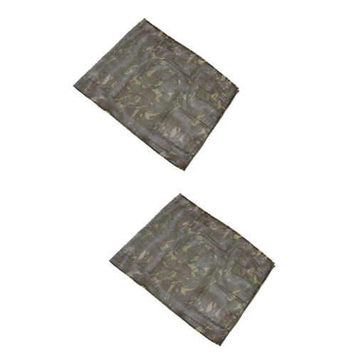 2Pièces Chèche Camouflage Olive Vert Usage Polyvalent 2