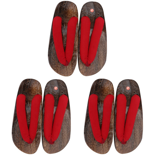 3Paires Mules Et Bois Style Unique Résistant 2