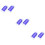 6 Pcs Plastic Cake Fondant Smoother Kitchen Tool 8