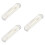 3Pièces Forceps Blanches Pour Lentilles Aquarium Avec Boîte 7