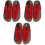 3Paires Mules Et Bois Style Unique Résistant 4