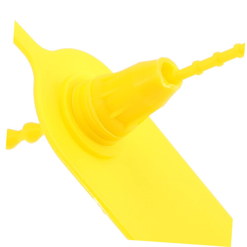 100pcs Tamper Evident Zip Ties Plastic Security Seal Tags SingleUse Waterproof Locking Fasteners 2