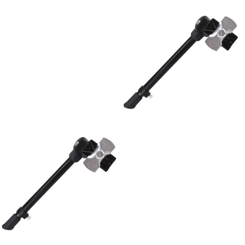 2 Pcs Foot Support Cycling Outfit Aluminum Socket 2