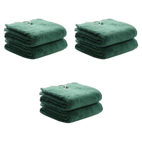 3Pièces Ensemble Serviettes Vertes Séchage Express Sport Loisirs 2
