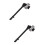 2 Pcs Foot Support Cycling Outfit Aluminum Socket 7