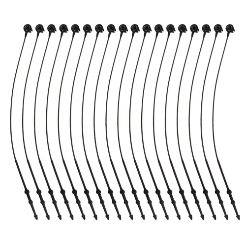 Masteelf 10000 Pcs Price Tags Fastener Hanging Tags Pin Black Security