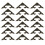 60Pièces Protège-Angles Bronze Vintage Pour Bois 1