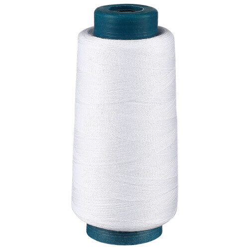 Set Of 2 High-Strength Sewing Machine Line Bleached Thread 3000 Yards