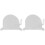 2 Pieces Window Shutters Accessories Devices For Vertical Blinds 2