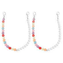 2Paren Paar Boot Kettingen Met Mode Parel Decor Schoenaccessoires