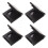 Set Of 5 Empty Eyeshadow Palette Small Makeup Containers With Lids 1