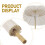 3Pièces Parasols Main Décoration Japandi 7