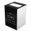 Black Acrylic Tip Storage Box Secure Suggestion and Donation Jar 1