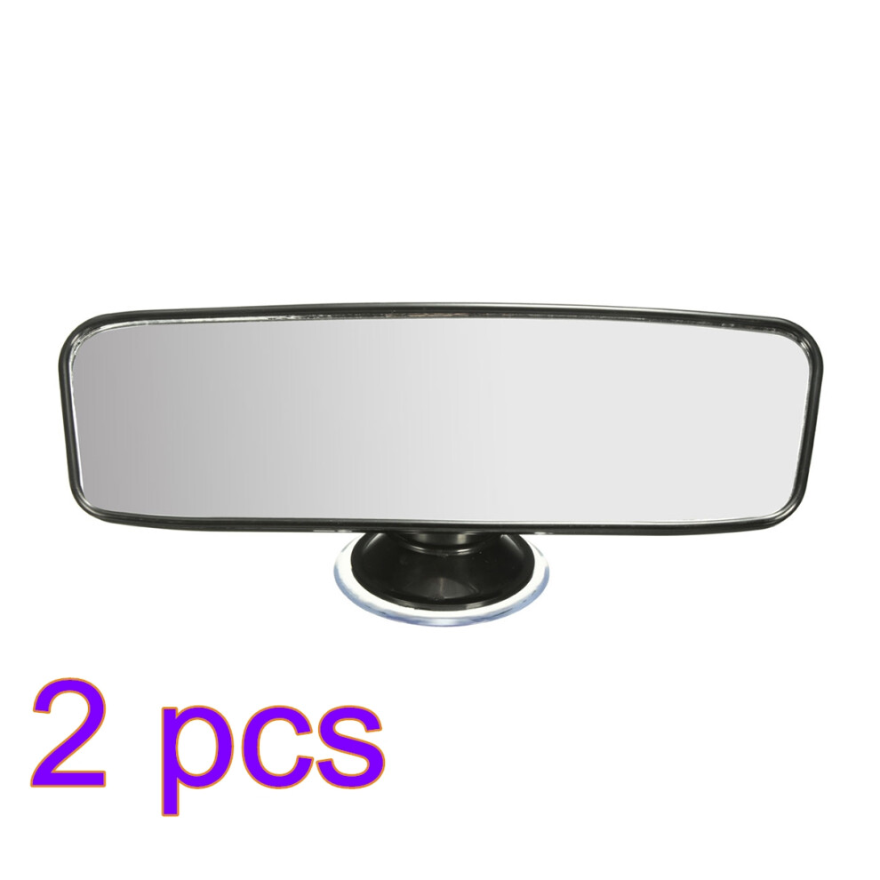 2 Pcs Interior Rearview Mirror Travel Automotive Mirrors For Car 3631237086351