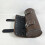 motorcycle handlebar bag waterproof pu pack tool holder brownish green 5