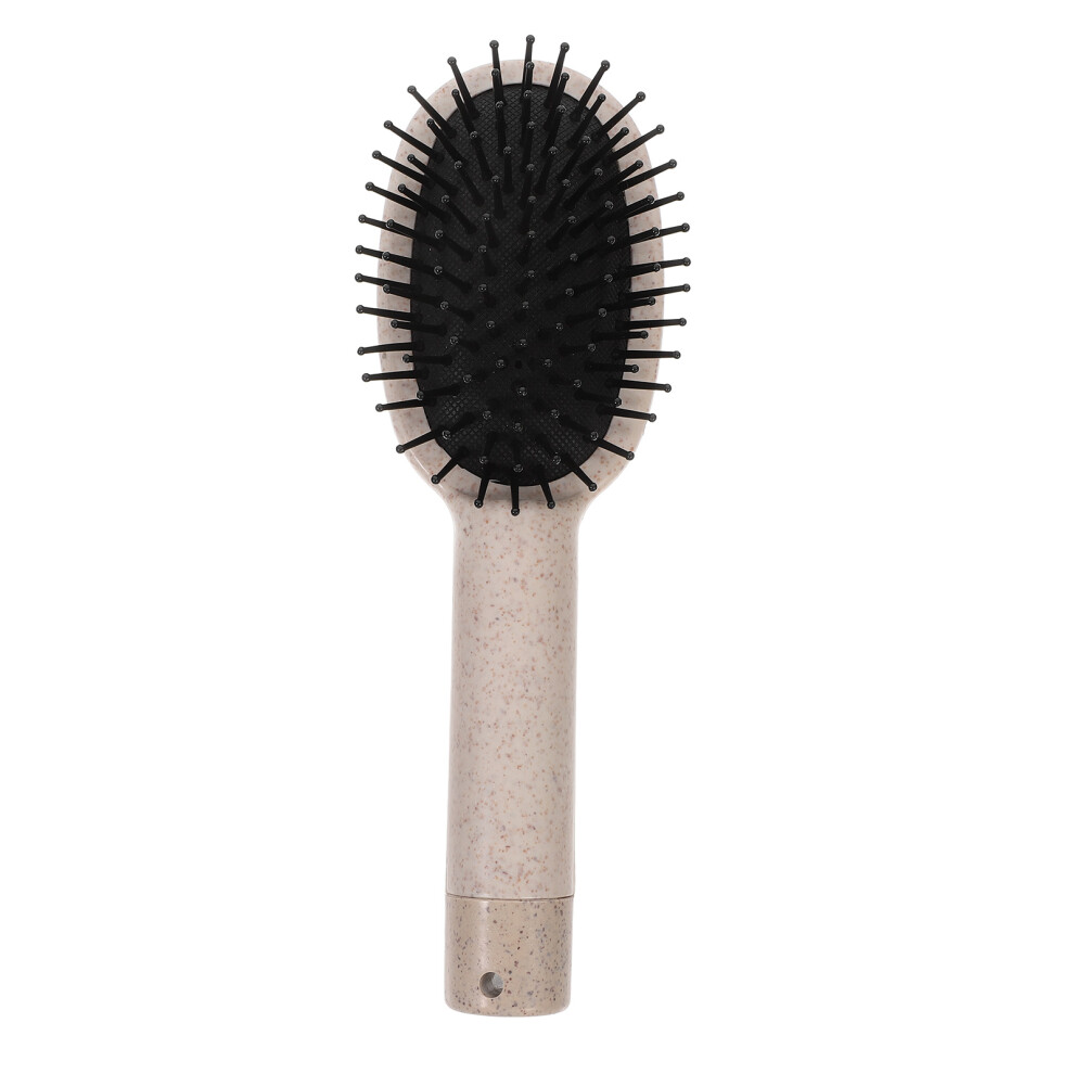Solustre Beige 5Pcs Hairbrush With Secret Money And Jewelry Storage Compartment
