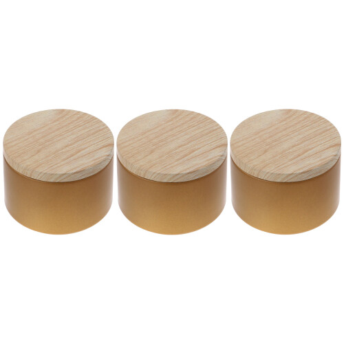 6 Pcs Iron Candle Cans Multi Purpose Jars For Home Storage 1