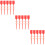 300Pcs Red Plastic Tamper Seal Fire Extinguisher Safety Lock Tags 9