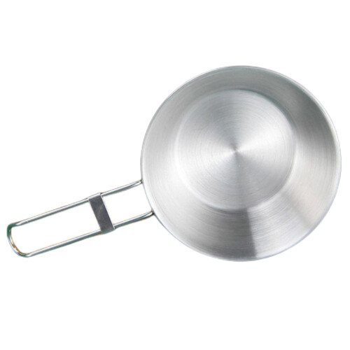 3 Sets Camping Bowl Titanium Cup Foldable 304 Stainless Steel