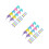 20Pcs Multi ABS Building Block Stackable Pencils Cute Kids Stationery 7