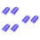 6 Pcs Plastic Cake Fondant Smoother Kitchen Tool 6