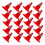 100 Pcs Traffic Roadblocks Simulation Sand Table Diy Road Cone Signs 3