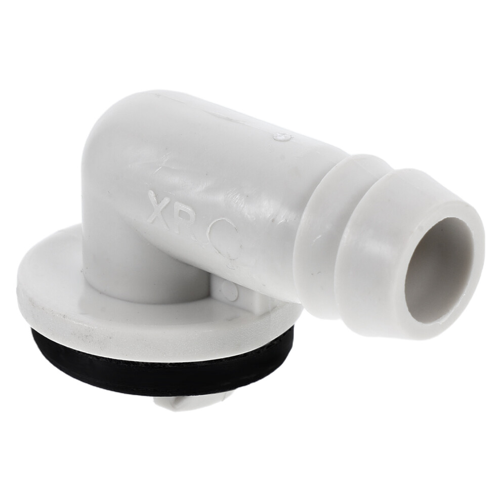 3Pcs Abs Grey Air Conditioner Drain Elbow Adapter Leak-Proof Fitting 3631378369238