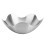 2Pcs Silver Creative Fruit Plates Stainless Steel Snack Dish for Home 1