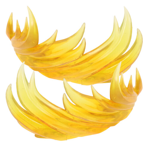 5Pcs Yellow DIY Assembly Doll Effects for Artwork and Figure Display