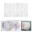 6Pcs White Garment Rack Covers Peva Hanging Clothes Protector Bags 8