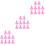 3 Pcs Nail Holder For Display Practice Stand Plastic Support 5