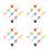 36Pcs Durable Plastic Mini Plunger Prank Props Toy Set 5