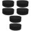 6Pcs Aquarium Filter Sponge Pads with High Permeability Black Sponge 2
