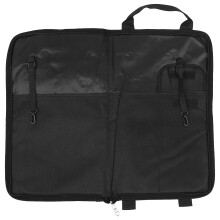 2Pcs Portable Black Drumstick Pouch Drum Stick Storage Bag with Handle