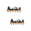 2Sets Multi Color Bamboo Iron Wall Shelf with Hooks Small Key Holder 8