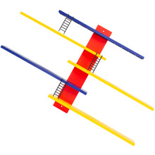 Set Of 2 Toy Organizer Floating Shelves Action Figure Display Stand