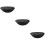 3pcs Bathtub Headrest Upholstered Pu Sucker 8