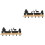 2Sets Multi Color Bamboo Iron Wall Shelf with Hooks Small Key Holder 4