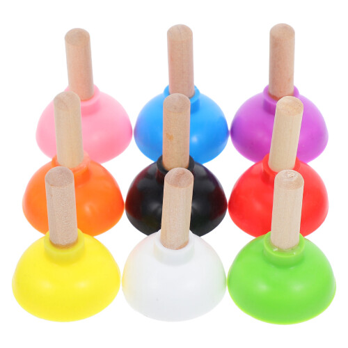 36Pcs Durable Plastic Mini Plunger Prank Props Toy Set 2