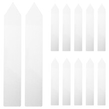 24Pcs Reusable Transparent Plant Markers Durable Acrylic Garden Tags