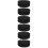 6Pcs Aquarium Filter Sponge Pads with High Permeability Black Sponge 6