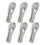 6Pcs Travel Razor Protector Case - Grey Plastic Manual Razor Storage 1