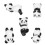 15Pcs Unique Ceramic Chopsticks Holder Panda Design for Clean Eating 10