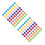 160Pcs Assorted Color Mini Plastic Game Balls for Tabletop Game Props 5