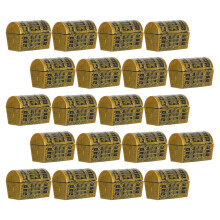 200Pièces Mini Coffrets En Décor Pirate Réaliste