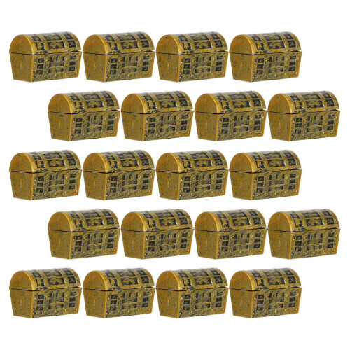 200Pièces Mini Coffrets En Décor Pirate Réaliste