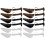 Shoe Stretcher Plastic Adjustable Shape 6pairs 9.4x3.5x0.8in 2