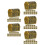 200Pièces Mini Coffrets En Décor Pirate Réaliste 4