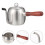 3 Pcs Coffee Pot Maker Simple Design Easy To Clean Kettle 8