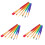 18 Pcs Paintbrushes Kids Paint Solid Child Paint Brush 3